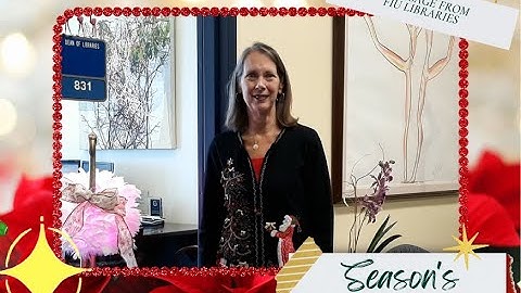 Happy Holidays from FIU Libraries 2021