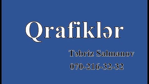 Məntiq | Ödənişsiz dərslər 4 | Qrafiklər DÜSTURSUZ sadə izahda | Təbriz Salmanov