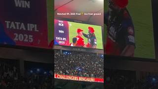 Watched live Both WPL &amp; IPL final form ground #rcb #wpl #ipl #viratkohli #t20worldcup  #trending