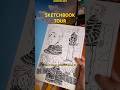 mais um sketchbook tour :)) #sketchbooktour #drawing #art