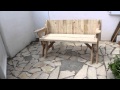 Banc-Table convertible, 2 en 1 / avec Plan. Banc-Table convertible, 2 en 1 / avec Plan.