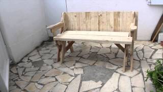 Banc Table Convertible 2 En 1 Avec Plan Youtube