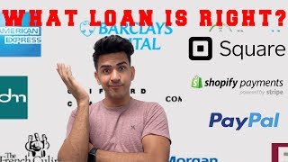 What LOAN is right for your business? Shopify Capital/ PayPal Working Capital?