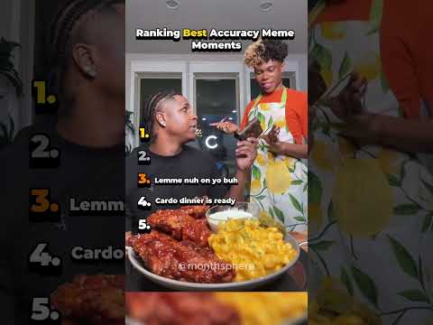 Ranking Best Accuracy Meme Moments Shorts
