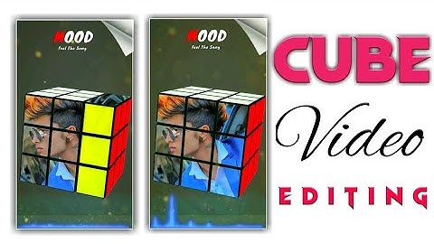 New cube trending whatsapp status video editing in kinemaster 2021 | status kaise banaye