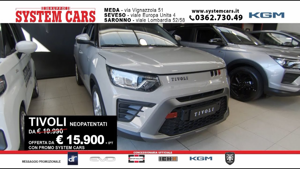 SYSTEM CARS KGM E AUTO USATE 15-01-26  - LA VETRINA DELL'AUTO