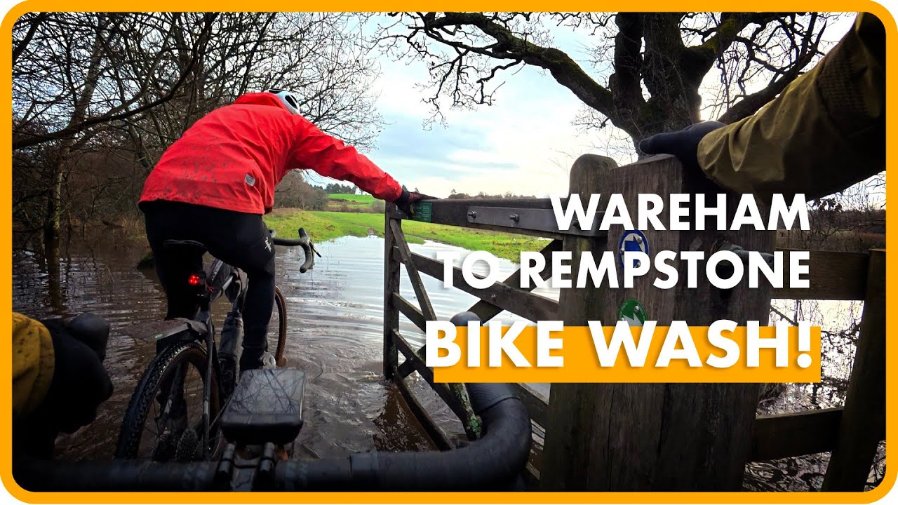 Больше реки, чем дороги | От Уэрхема до Ремпстона (включая мойку велосипеда) | Зимний гравийный м...