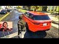 Gta 5modifying range rover and bike standing crazy dude l