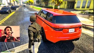 Gta 5Modifying Range Rover And Bike Standing Crazy Dude L