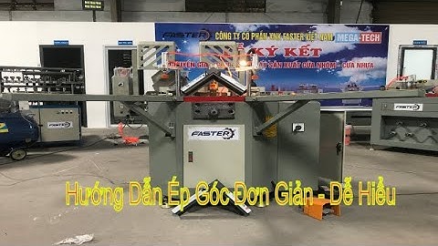 HƯỚNG DẪN ÉP GÓC CỬA NHÔM XINGFA ĐƠN GIẢN NHẤT 2020 || CƯỜNG BG 0984843135