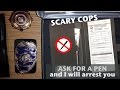 Cops arrest for asking for a pen to sign ticket