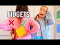 GUESS WHO HAS THE FIDGET TO WIN THE FIDGET (or eat bad food) Challenge By The Norris Nuts