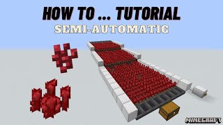 SEMI-AUTOMATIC NETHER WART FARM in Minecraft - How to…Tutorial (Layerable Design, Cheap)