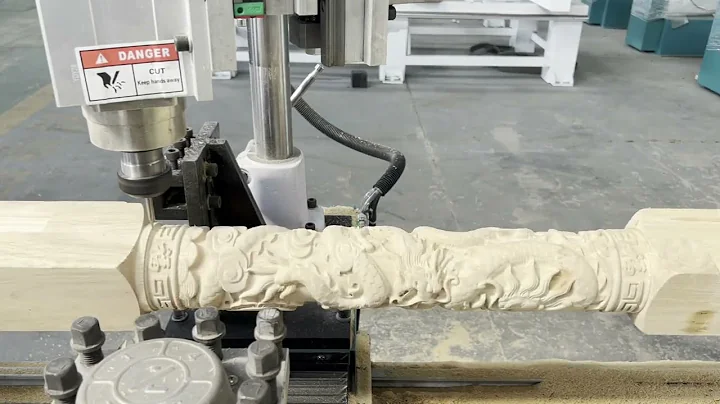 STYLECNC 3D Woodworking CNC Lathe Machine For Wooden Staircase Handrails