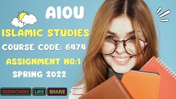 6474 solved assignment no1 | Islamic Studies | spring 2022