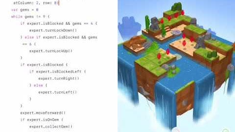 Swift Playgrounds: Rivers To Cross: Code Solution and Run