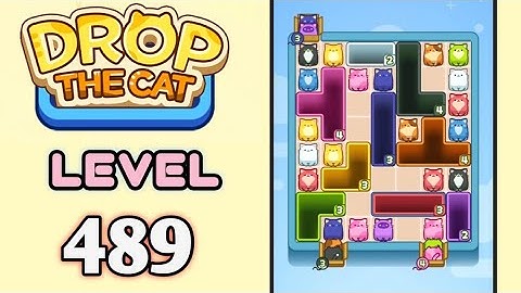Drop the Cat! Level 489 Walkthrough