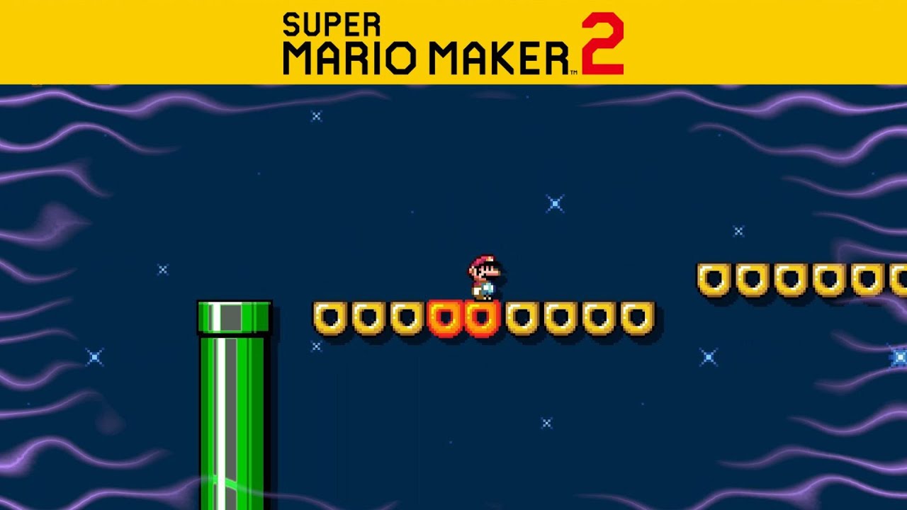 Donut Block Galore! Super Mario Maker 2 Level Showcase! No Commentary.