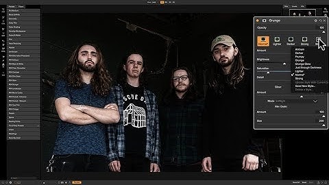 Mastering On1 Photo RAW 2018 - Episode 44: Grunge Filter