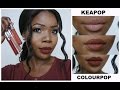 Karrueche Tran X KAEPOP Swatches For Women of Colour &amp; How To Ship ColourPop To Europe