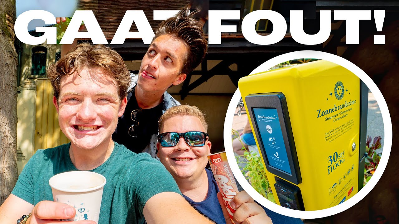 EFTELING OP STELTEN ZETTEN MET MENNO & DAMIANO! 🤩 | Bart Baan