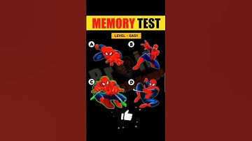 Test Your 🧠Memory Power ! 😰Guess The Correct One ! | Memory Test #brainteaser #viral #puzzle #