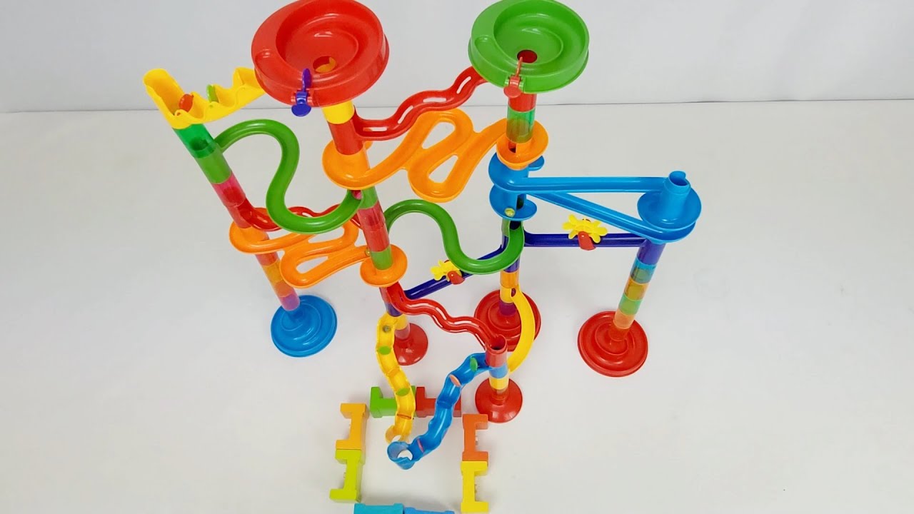 Marble run ASMR ☆ Double Zigzag YouTube