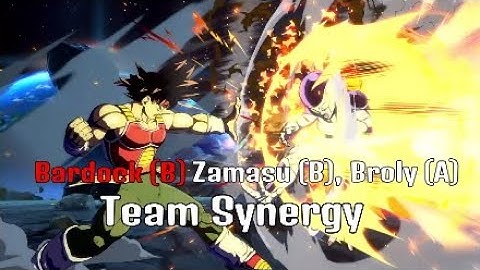 DBFZ 1.24 Bardock (B), Zamasu (B), Z Broly (A) Team Synergy | Button inputs,Combos, Easy Tods