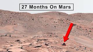 27 Months On Mars Flying Over A Mars Rover
