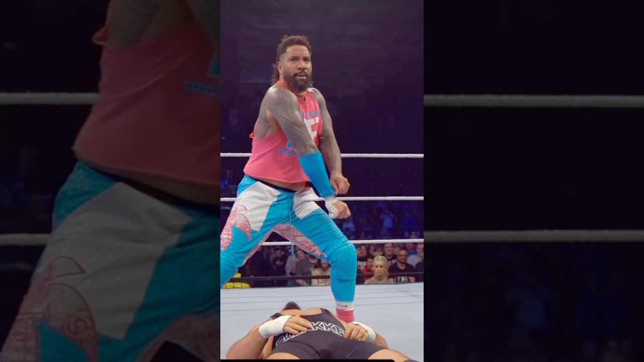 Jey Uso Just Did The Rocks PEOPLES ELBOW 🙌 