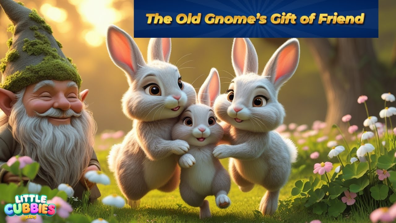 The Rabbit and Gnome’s Friendship | A Fun Story for Kids