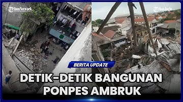 SANTRI AL-KHOZINY CERITAKAN DETIK-DETIK BANGUNAN AMBRUK SAAT LAKSANAKAN SHALAT ASHAR