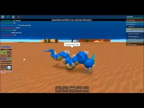 Where To Get Manaphy - mew moltres phione pokemon fighters ex roblox