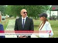Prezident Pir Ömər Sultan ziyarətgahında aparılan konservasiya işləri ilə tanış olub | APA TV