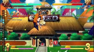 DBFZ SSj Goku - Gotenks assist extension and side switch route reminder