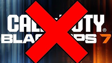 I will NOT be Playing Black Ops 7... Sorry