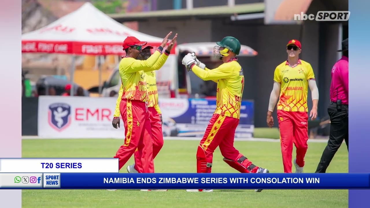 Namibia End Zimbabwe Series With Consolation Win