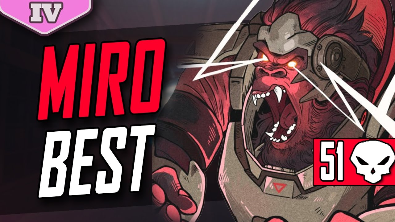 LUNATIC-HAI MIRO INSANE WINSTON OVERWATCH [ TOP 500 SEASON 4 ]