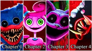 Poppy Playtime: Chapter 1 2 3 & 4 - Full Gameplay Walkthrough & ending No Commentary