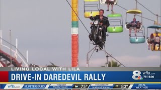 Nik Wallenda’s 'Daredevil Rally' drive-in thrill show debuts in Sarasota