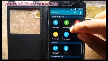 Samsung Galaxy S5 : How to turn on  off magnification gestures (Android Phone)