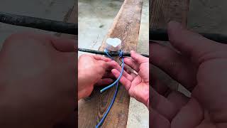 Master the Art of Securing Cables with Precision Tying #machine #stickwelding #welding
