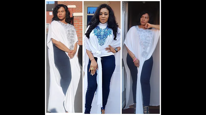 How To Make An open Kaftan Dress/ Abaya