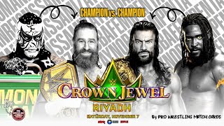 WWE Crown Jewel 2026 Early Match Card Prediction!🔥 | WWE Crown Jewel after MITB 2026 🔥 News