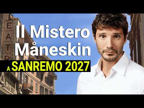 Video Sanremo 2027: De Martino annuncia la serata Eurovision — e spunta il nome dei Maneskin
