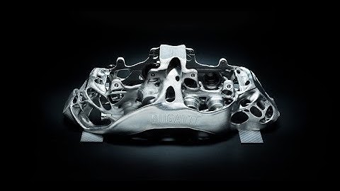 Bugatti 3D Printed Brake Caliper Tested To Its Limits