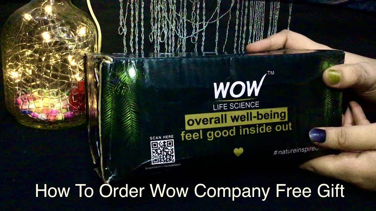 How to order wow company free gift| In One Minute | order free gift | free product