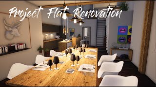 Project Flat Renovation - Berner Altstadt - Vectorworks and Twinmotion Rendering