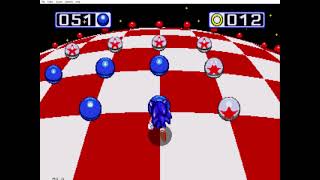 Sonic 3 complete(sonic 3 version) good ending sonic alone no continue(?) clear.