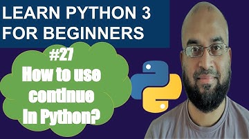 Continue in Python | How to use Continue statement in Python? | Learn Python